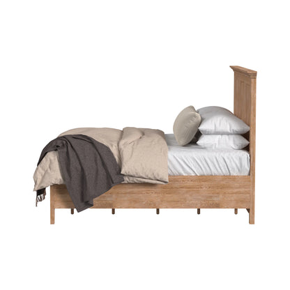 San Mateo - King Storage Bed - Wheat