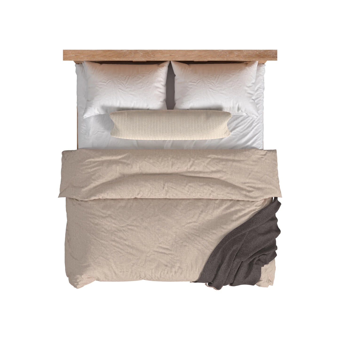 San Mateo - King Storage Bed - Wheat