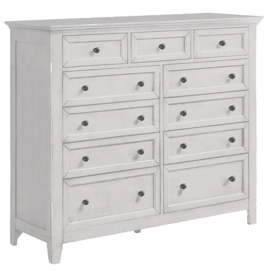 San Mateo - Gentleman's Chest - Rustic White
