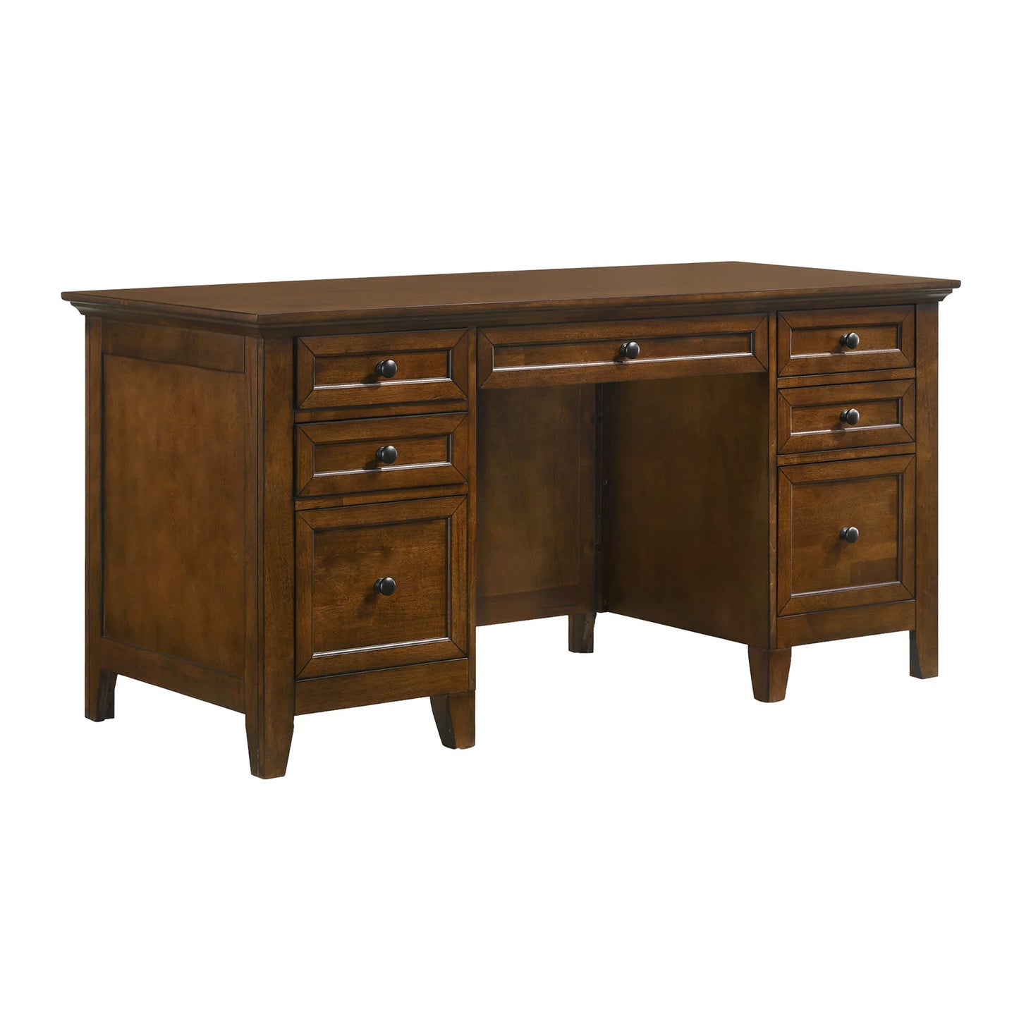 San Mateo - 62" Executive Desk - Tuscan