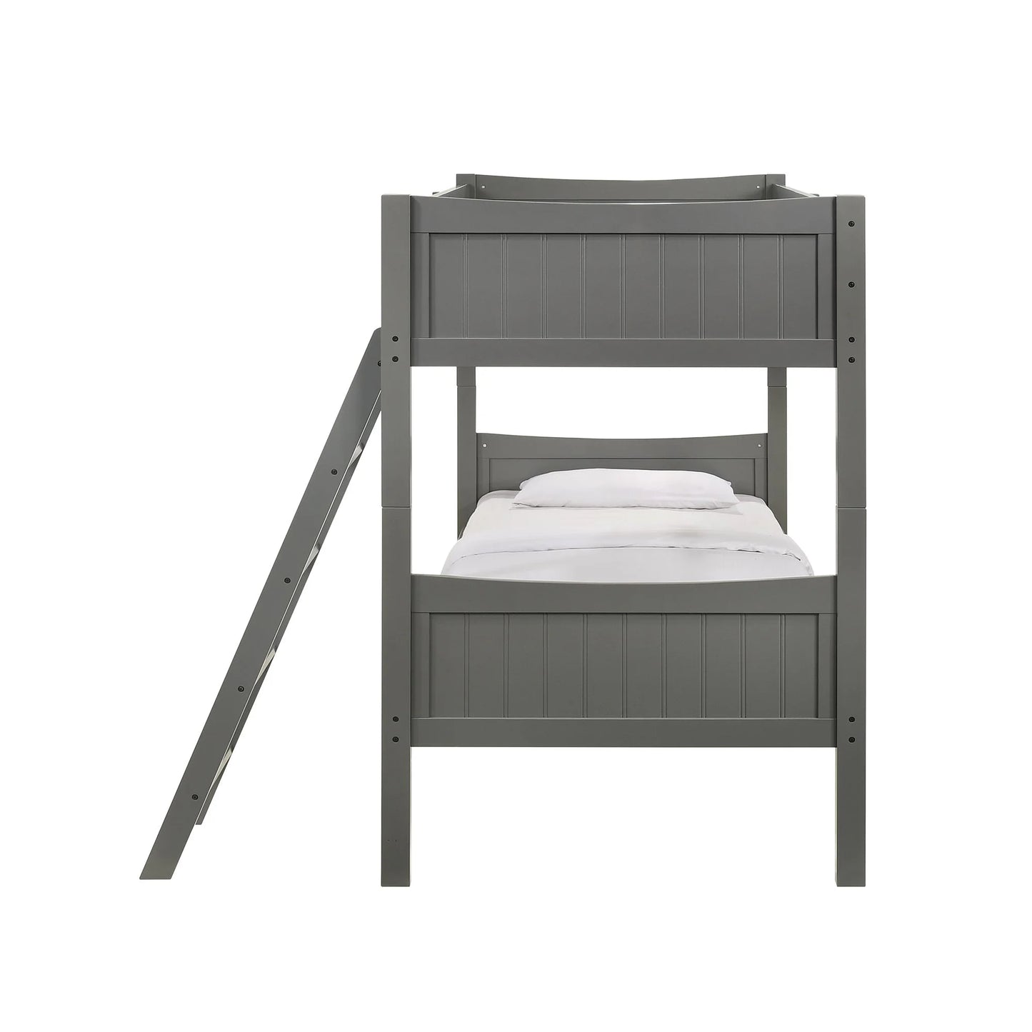Sami - Twin Over Twin Bunk - Gray