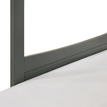 Sami - Twin Over Full Step Bunk With Right Headboard - Gray