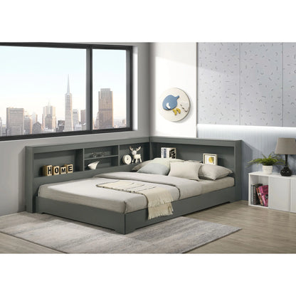 Sami - Full Corner Bed - Gray