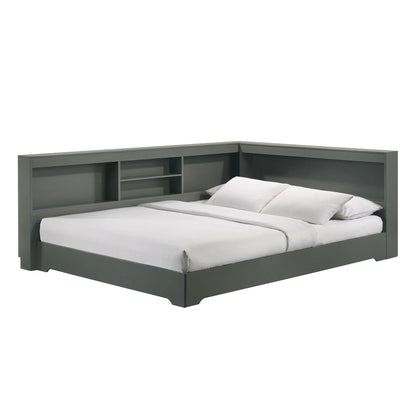 Sami - Full Corner Bed - Gray