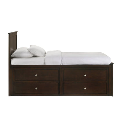 Sami - Twin Captains Bed - Espresso