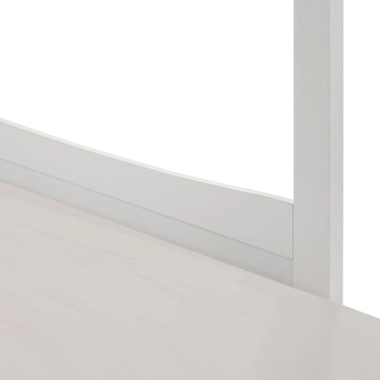 Sami - Twin Over Twin Step Bunk With Left Headboard - White