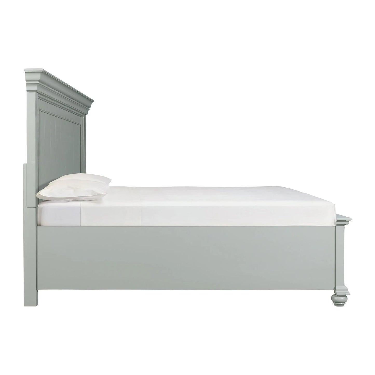 Slater - King Platform Storage Bed - Gray