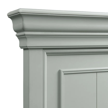 Slater - King Platform Storage Bed - Gray