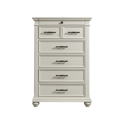 Slater - 6-Drawer Chest - White