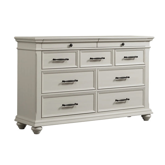 Slater - 9-Drawer Dresser - White