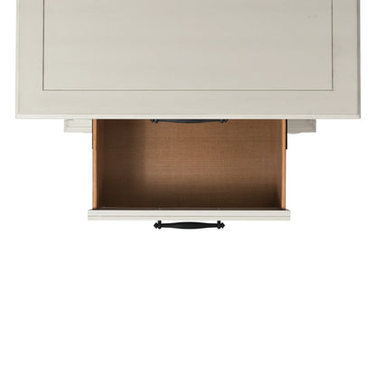 Slater - 3-Drawer Nightstand With USB Ports - White