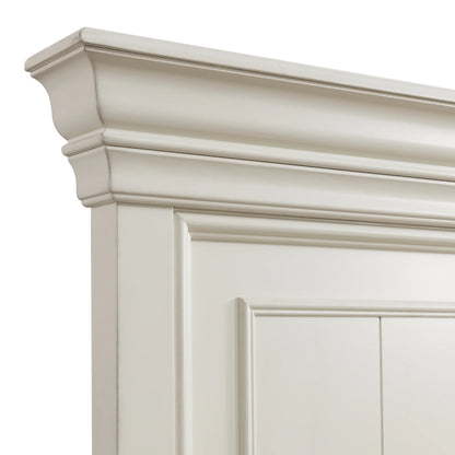 Slater - King Platform Storage Bed - White