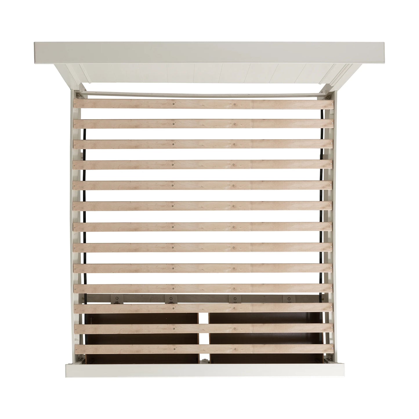 Slater - King Platform Storage Bed - White