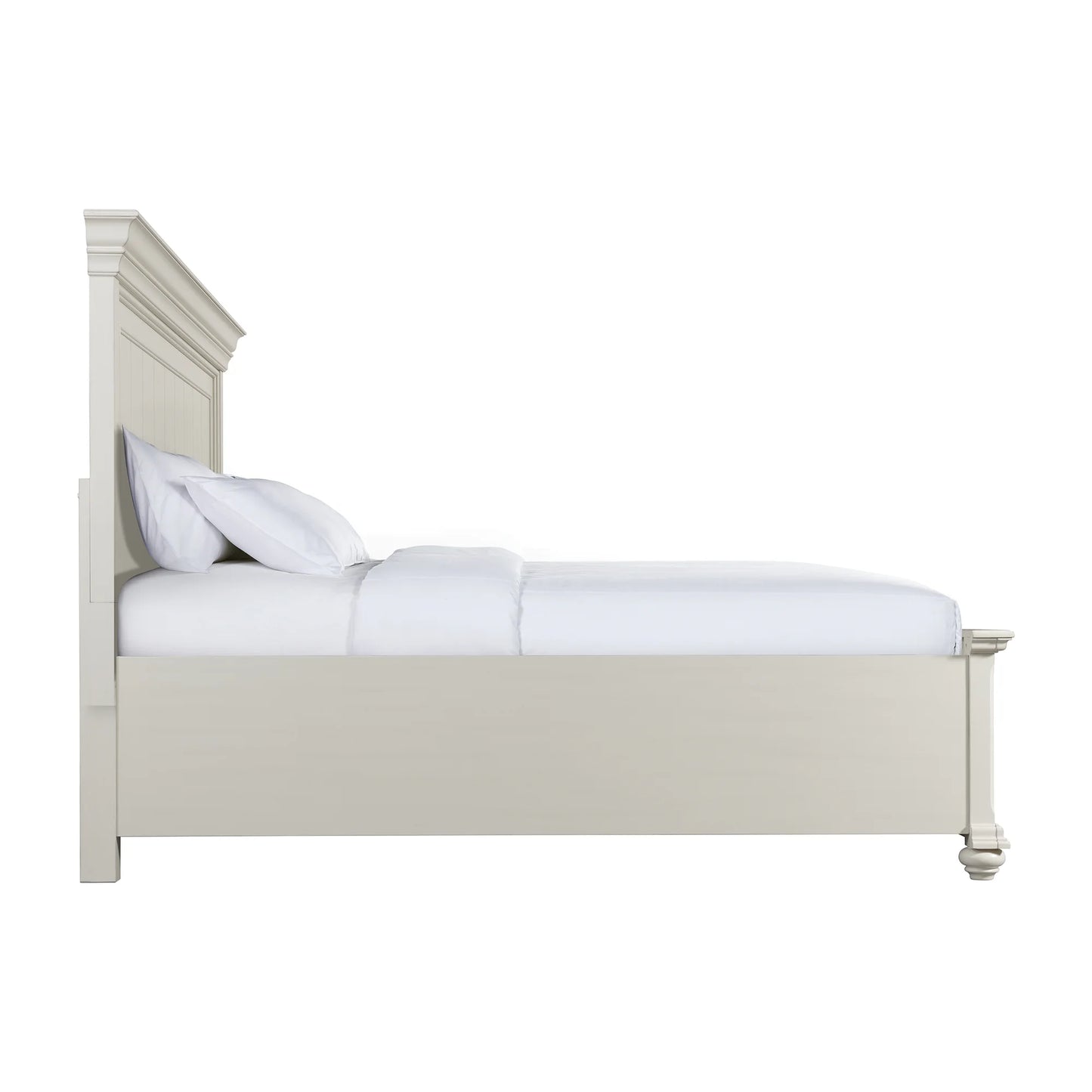 Slater - Queen Platform Storage Bed - White