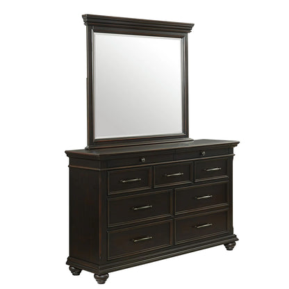 Slater - Dresser & Mirror Set - Black