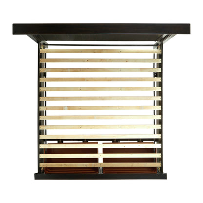 Slater - King Platform Storage Bed - Black