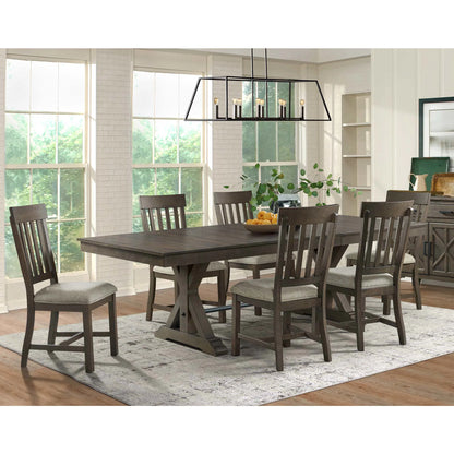 Sullivan - Trestle Dining Table - Burnished Clay