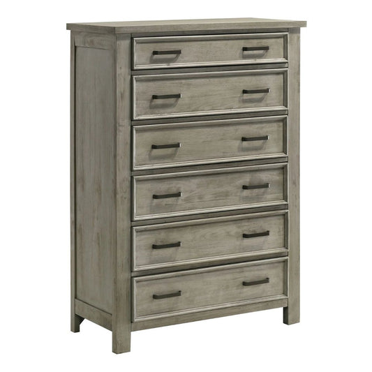 Sullivan - 6-Drawer Chest - Drift Gray