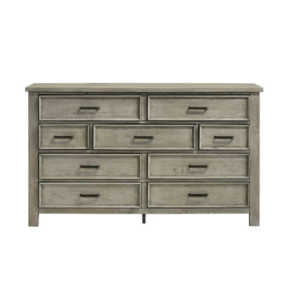 Sullivan - 9-Drawer Dresser - Drift Gray