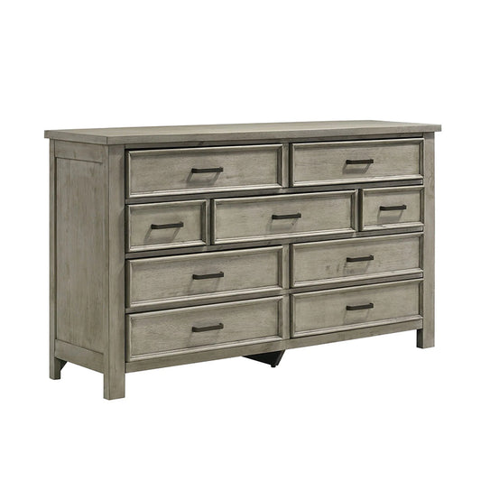 Sullivan - 9-Drawer Dresser - Drift Gray