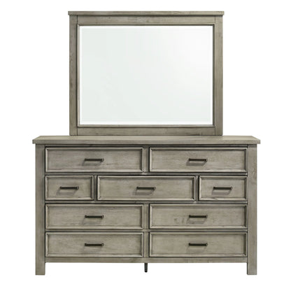 Sullivan - Dresser & Mirror Set - Drift Gray