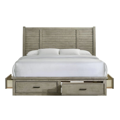 Sullivan - King Storage Bed - Drift Gray
