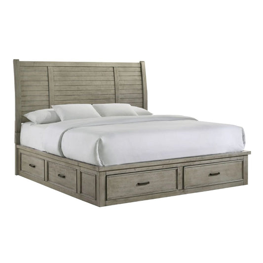 Sullivan - King Storage Bed - Drift Gray