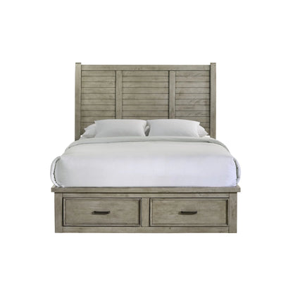 Sullivan - Queen Storage Bed - Drift Gray