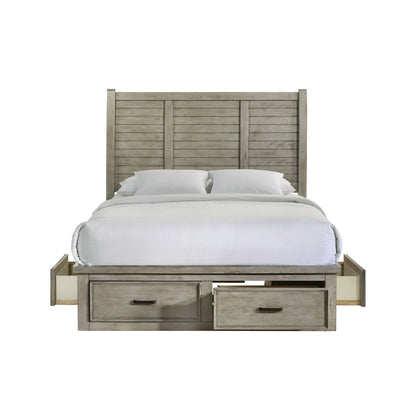Sullivan - Queen Storage Bed - Drift Gray