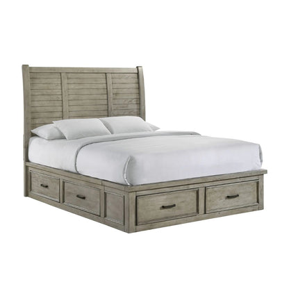 Sullivan - Queen Storage Bed - Drift Gray