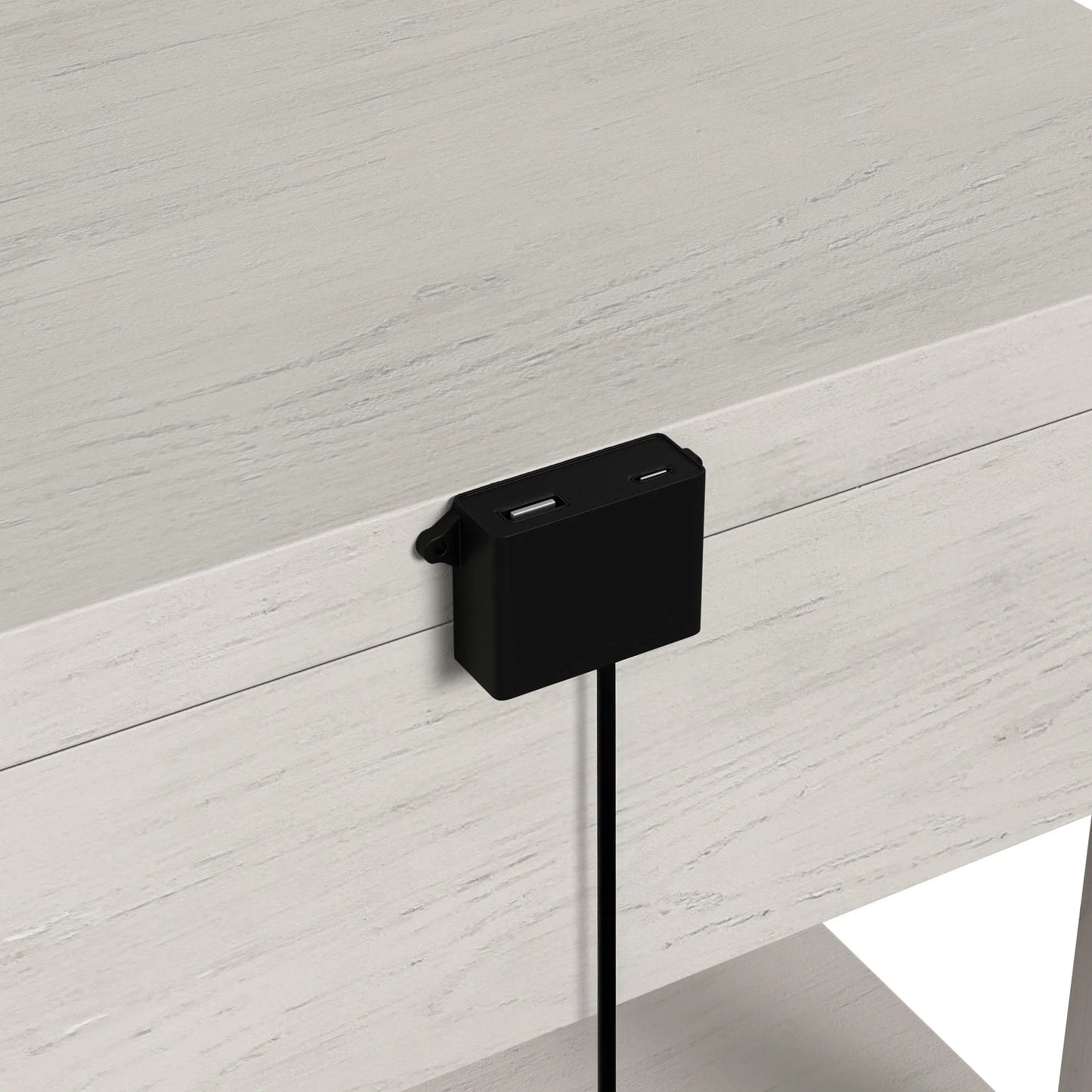 Avalanche - 3 Piece Occasional Table Set (Coffee Table & Two End Table) - Antique White