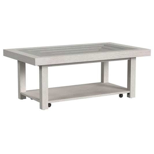 Avalanche - Coffee Table - Antique White