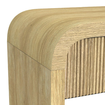 Ridgemont - End Table With USB - Natural