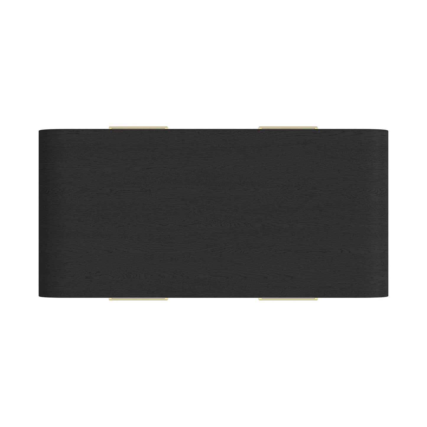 Ridgemont - Coffee Table With Casters / Push Through Drawer - Black