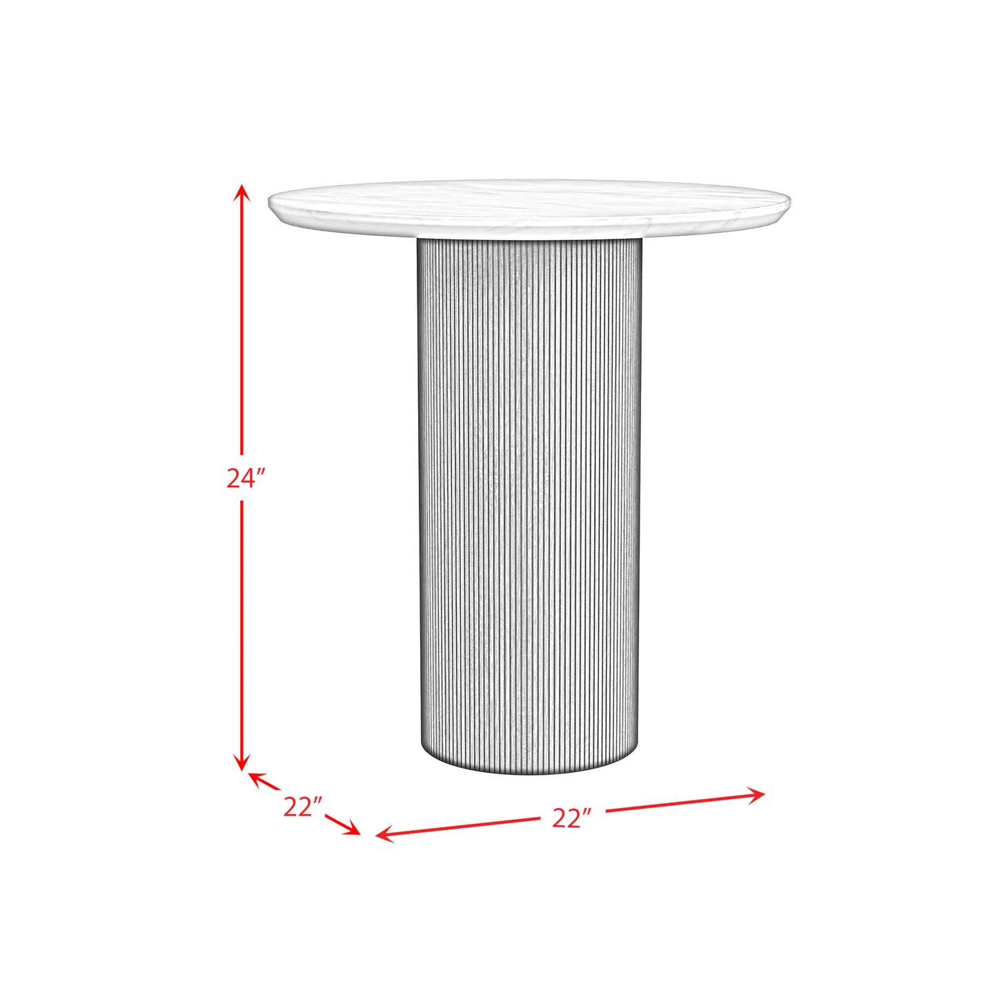 Sylvie - 2 Piece Occasional Table Set (Coffee Table & End Table) - Dark Brown