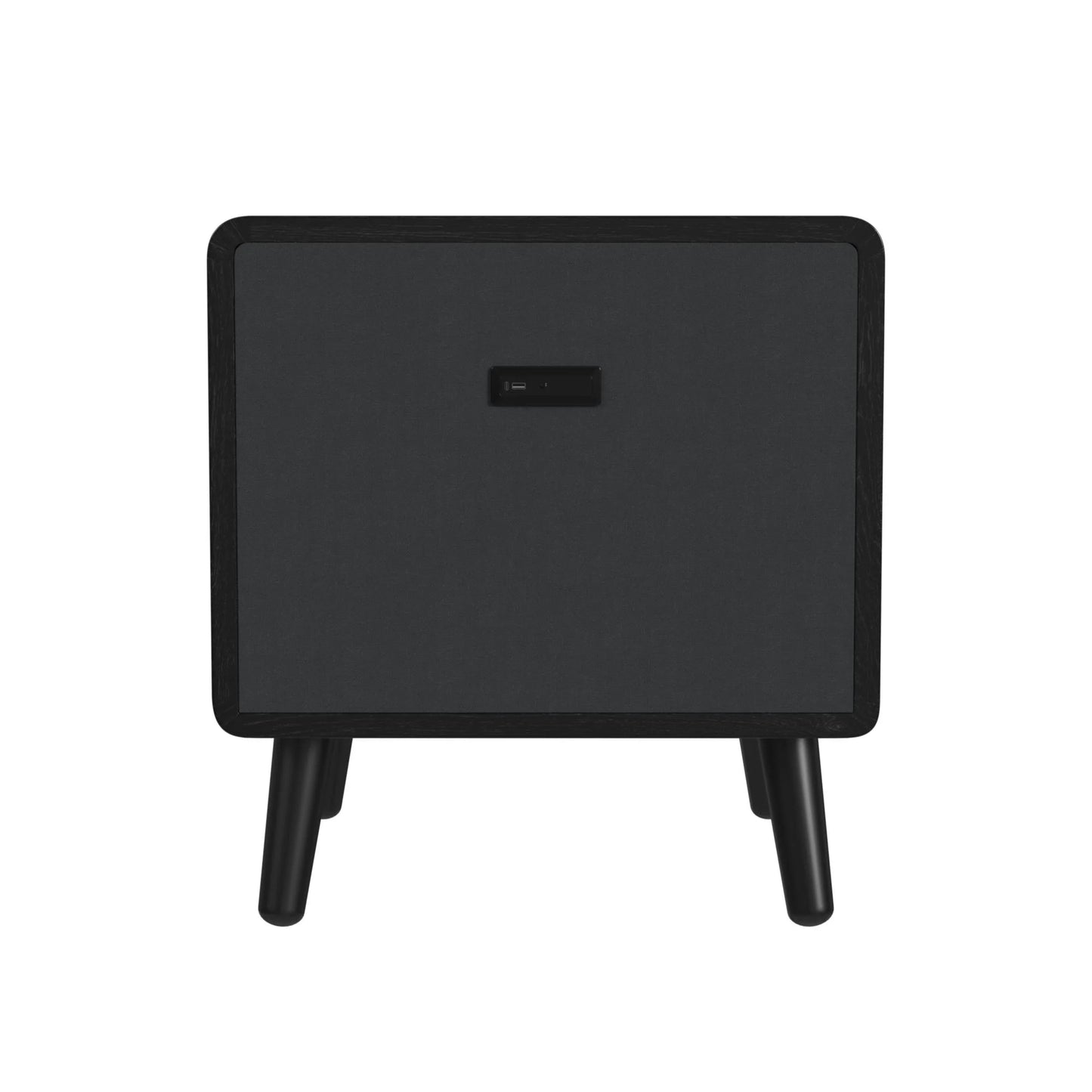 Halo - 2 Piece Smart Occasional Table Set (Smart Coffee Table & Square Smart End Table) - Black