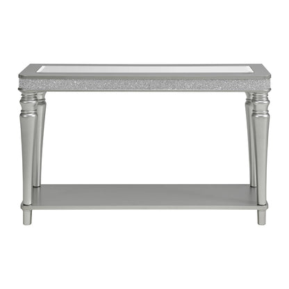 Avril - Sofa Table - Silver