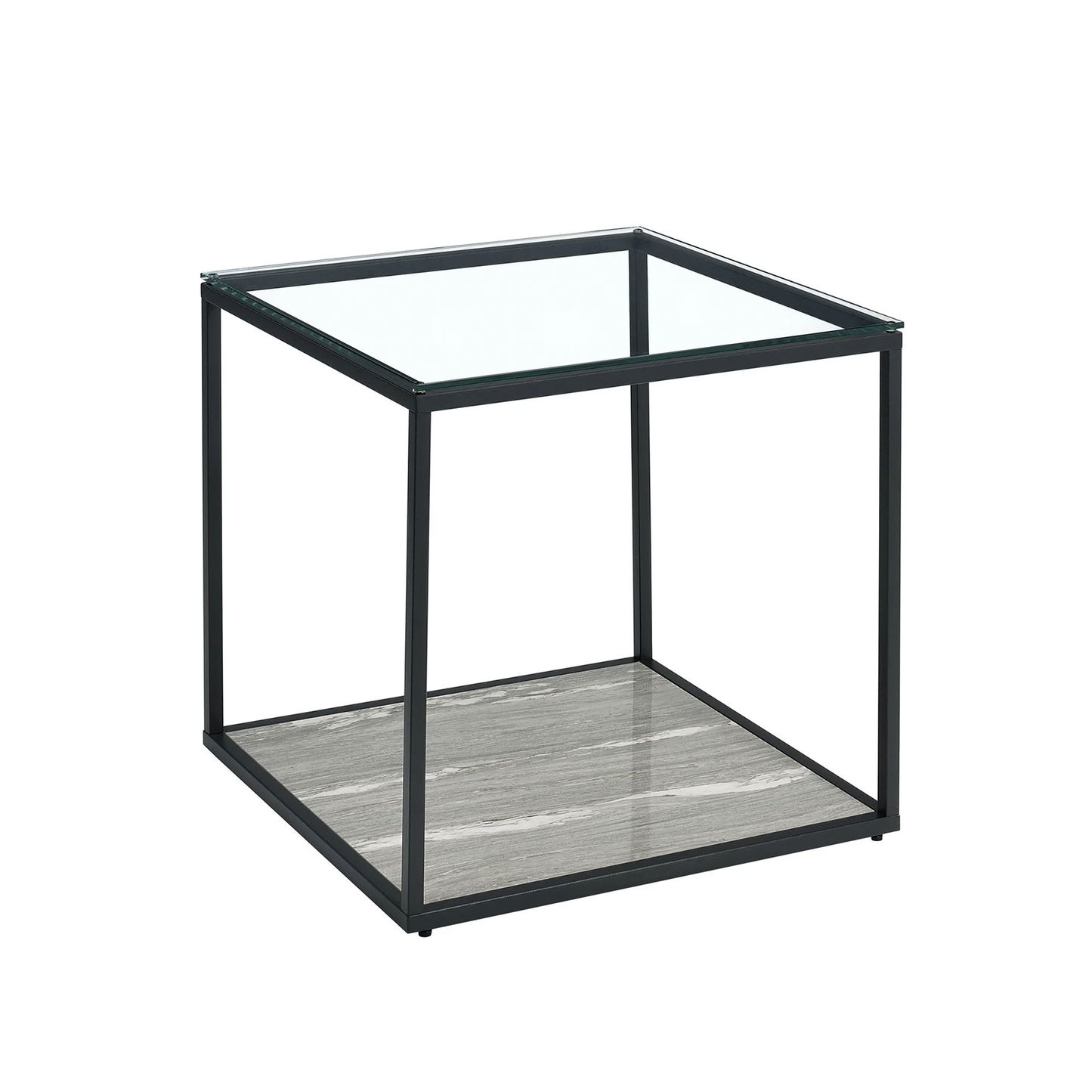 Yasmin - End Table - Gray