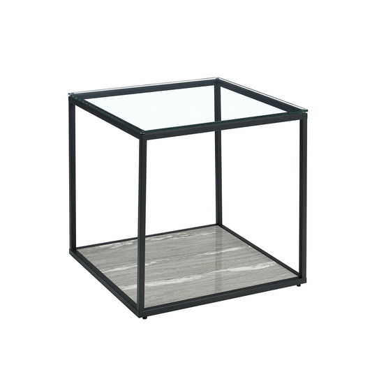 Yasmin - End Table - Gray