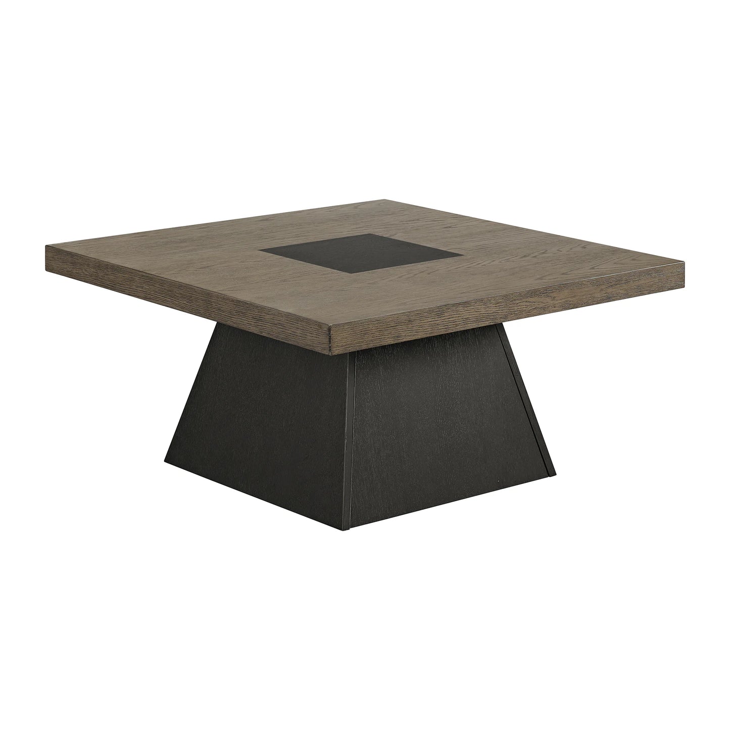 Jemma - 2 Piece Occasional Table Set (Coffee Table & End Table) - Gray / Dark Espresso