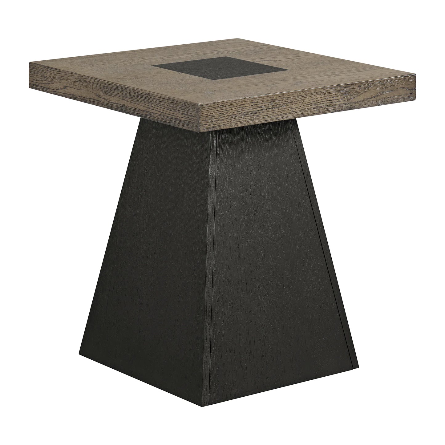 Jemma - 2 Piece Occasional Table Set (Coffee Table & End Table) - Gray / Dark Espresso