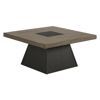 Jemma - Coffee Table - Gray / Dark Espresso