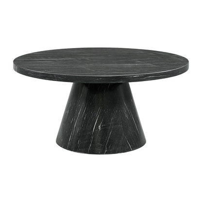 Bellini - Round Occasional Coffee Table Complete - Gray