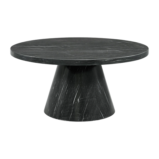 Bellini - Round Occasional Coffee Table Complete - Gray