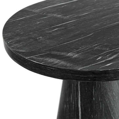 Bellini - Round Occasional End Table Complete - Gray