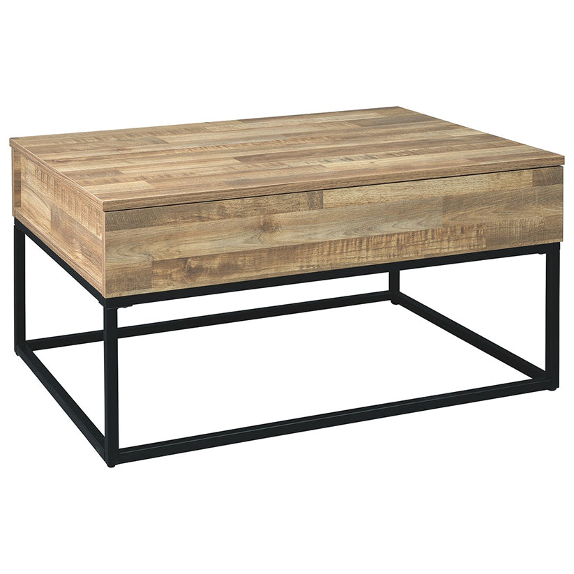 Gerdanet - Natural - Lift Top Cocktail Table