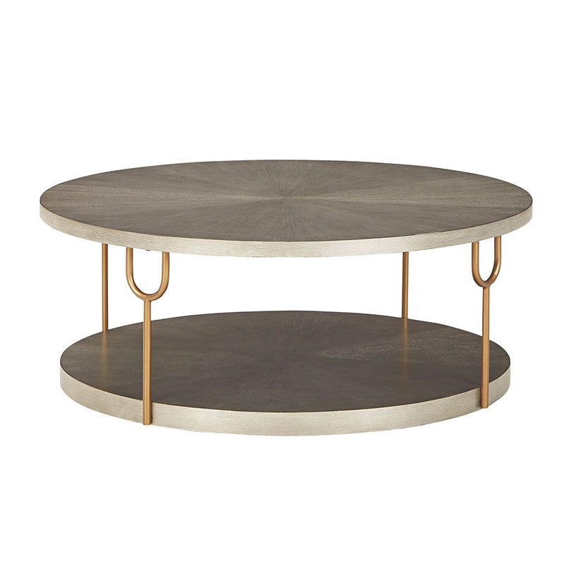 Ranoka - Platinum - Round Cocktail Table