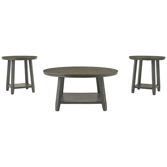 Caitbrook - Gray - Occasional Table Set (Set of 3)