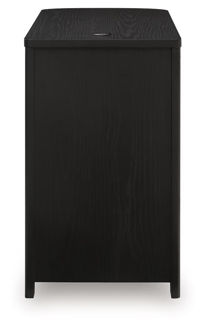 Camdill - Black - Chair Side End Table