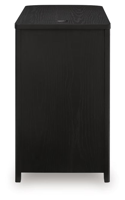 Camdill - Black - Chair Side End Table